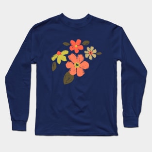 Autumn Flowers Long Sleeve T-Shirt